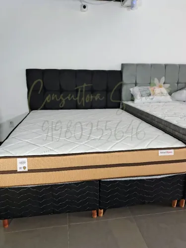 CAMA MOLAS ENSACADAS DISPONÍVEL À PRONTA-ENTREGA