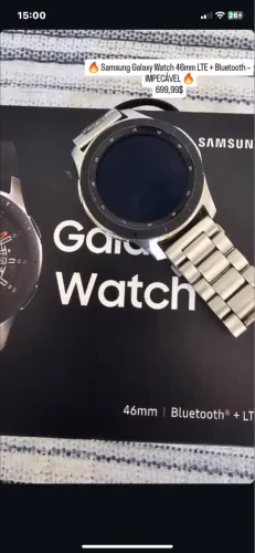 SAMSUNG GALACY WATCH 46MM ORIGINAL 