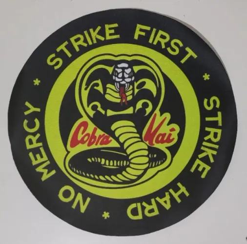 Backpatch Cobra Kai 28x28 cm