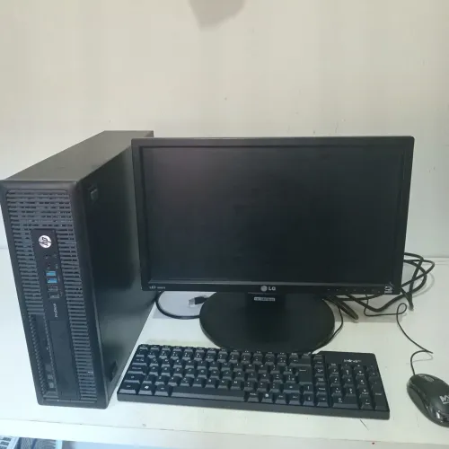 PC COMPLETO i5 4ª GERAÇÃO | 8GB DE RAM | HD DE 500GB | MONITOR DE 19 POLEGADAS.