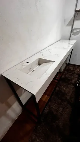 Bancada em Porcelanato