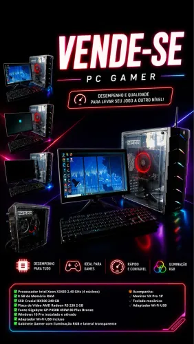 Computador gamer completo