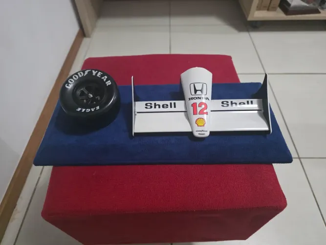 Kit miniatura 1:8 kyosho ayrton senna mclaren honda marlboro
