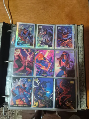 Cards originais Marvel