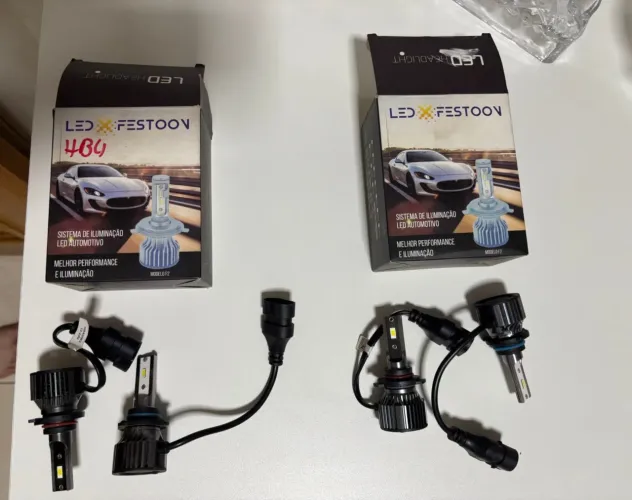 LÂMPADA FAROL LED ENCAIXE HB3 e HB4 