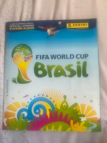 Álbum copa de 2014 completo capa cartão