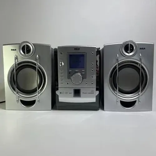 Mini System RCA RS2052B - 5 CDs, MP3 e Entrada para Cartão SD