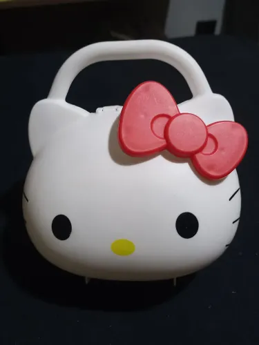 Maleta Hello kitty do ovo da pascoa