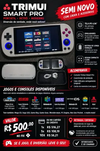 Trimui Smart Pro seminovo