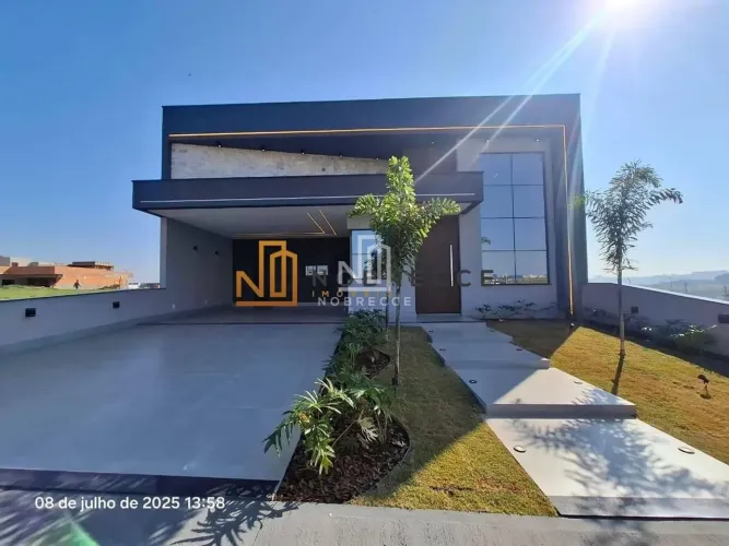 Casa térrea à venda, Condomínio Jardim Residencial Dona Maria Cândida, em Indaiatuba/SP.