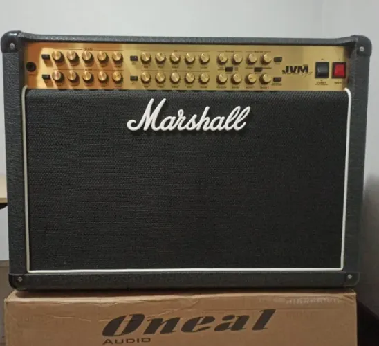 Amplificador Marshall JVM 410C 100W valvulado Novinho!