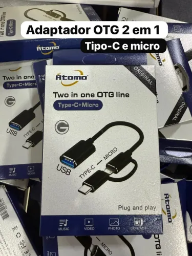 Adaptador USB OTG Tipo-C + Micro USB