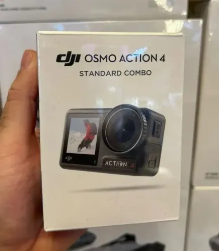 Câmera DJI Osmo Action 4 Standard Combo Novo Lacrado Garantia Loja Física 