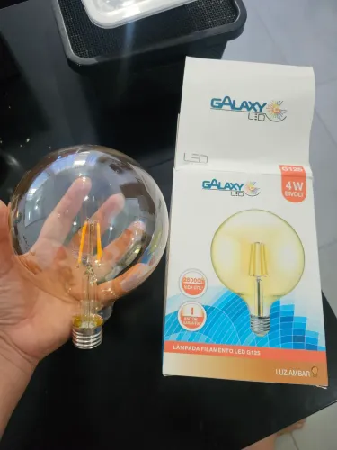 Luminária Pendente + Lâmpada G125 Novos