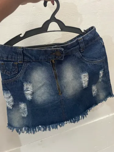 Saia jeans