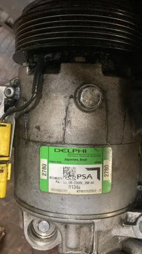 Compressor de Ar Condicionado Delphi 2780 - Peugeot 206/207 1.4 1.6 16v