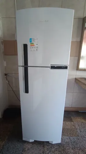 Geladeira Brastemp Frost Free Duplex BRM44H 375 Litros Cor Branco Muito nova
