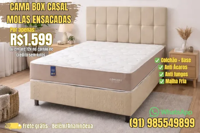 CAMA BOX CASAL