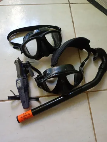 Máscaras de mergulho 