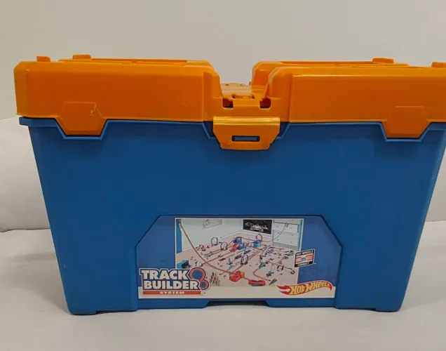 Caixa track builder hot Wheels