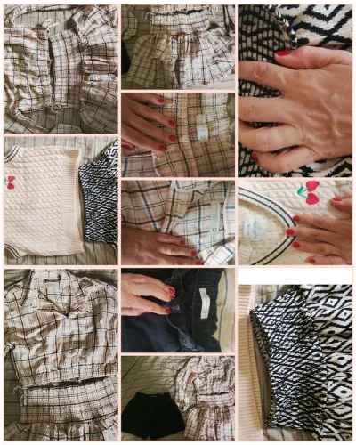 Lote de roupas infantil e calçado 