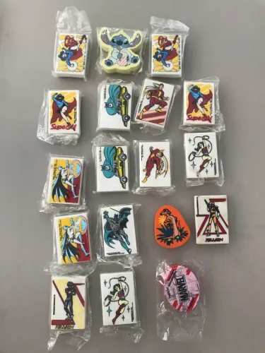 Borrachas antigas anos 80/90