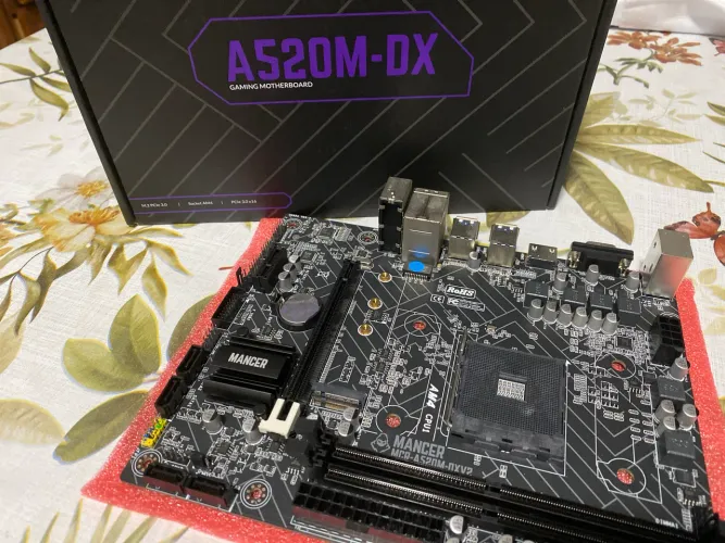 Placa mãe Mancer A520M-DX (perfeito estado)