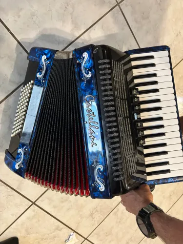 Acordeon gaita 72 baixos italiana