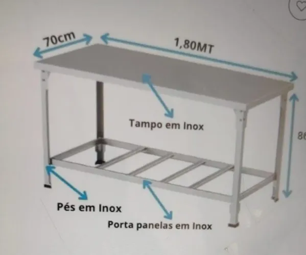 MESA INOX