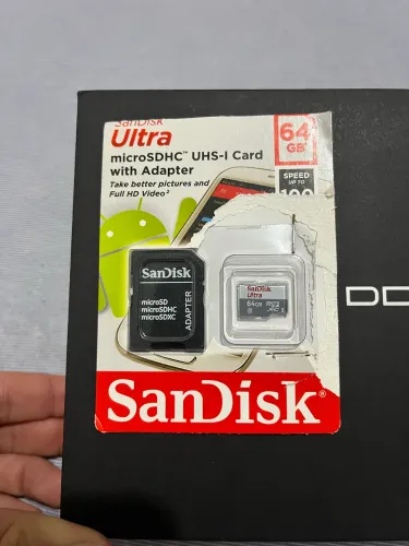 Cartão de memória 64 gb SanDisk