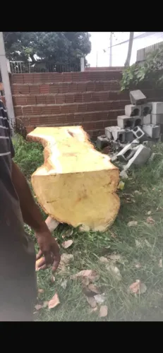 Mesa rústica modelo cascata