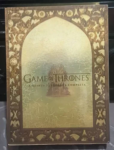Dvds game of thrones, quinta temporada completa