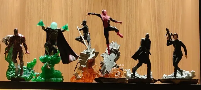 Pack completo Iron Studios 1/10 homem aranha longe de casa