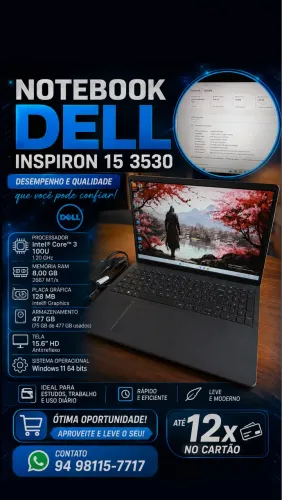 Notebook Dell Inspiron 15