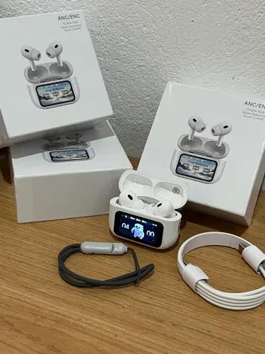 Fone de ouvido Bluetooth Com tela