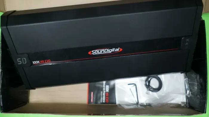 Amplificador SounDigital 100K HV EVO XLR 100.000W RMS - 1 CANAL - IMPERDÍVEL - IMPECÁVEL