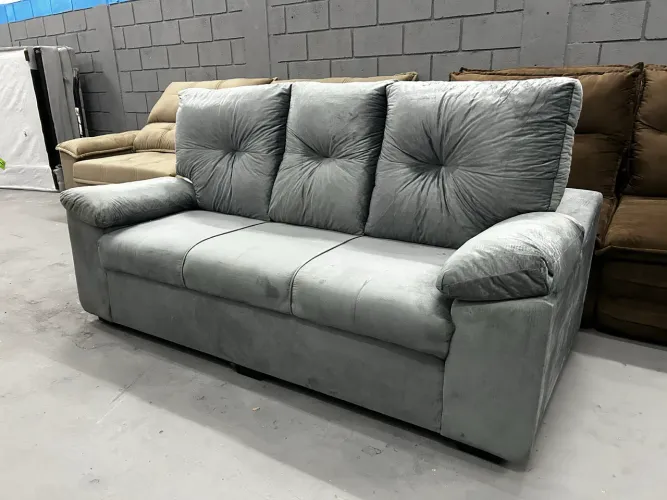 Sofá Fixo Gigante 3 Lugares NOVO ( Direto da Fábrica ) 