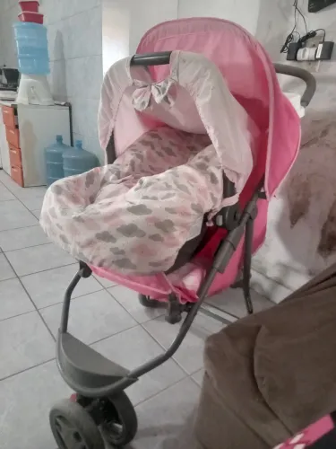 Bebe conforto carrinho de bebê foi usado apenas algumas vezes