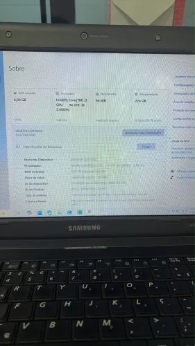 Notebook Samsung