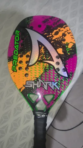 Raquete Beach tennis shark 3k André Baran