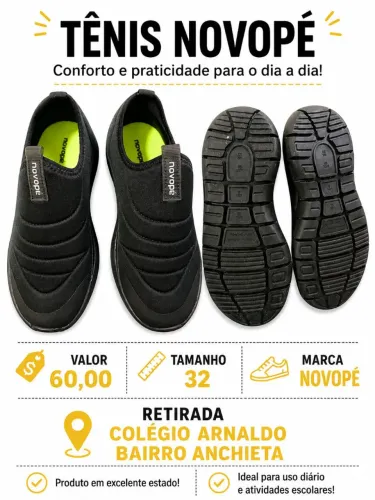 Tênis preto