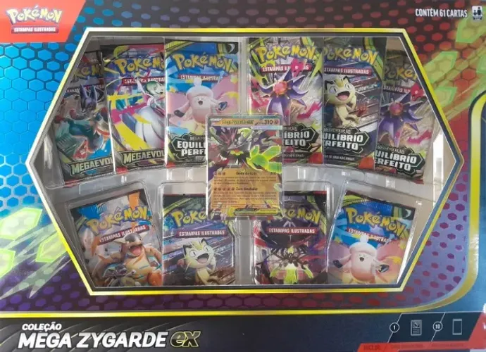 Box Zygarde Ex (10 pacotes + 1 promo)