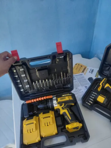 Furadeira e Parafusadeira 2 Baterias 48V