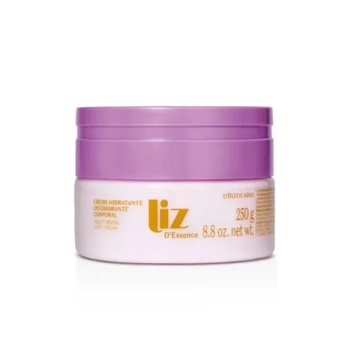 Creme Hidratante Corporal - Liz D' Essence - O Boticário