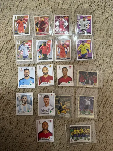 Figurinhas para colecionador