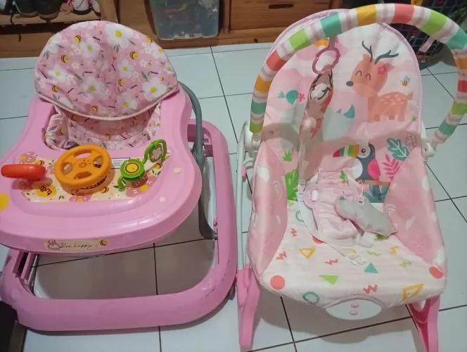 Cadeirinha de Balanço + Andador