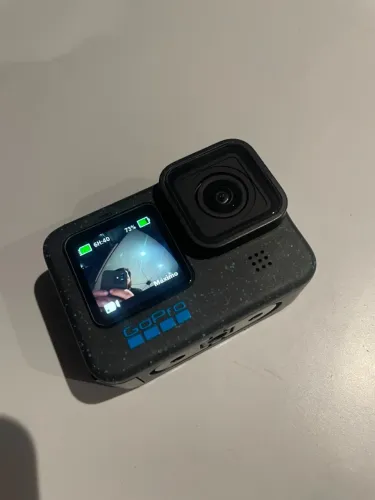 Gopro Hero 12 Black Com cartão de 256gb e acessórios