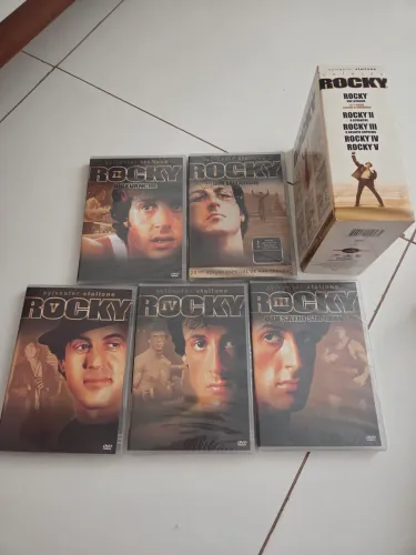Box Coleção Rocky 1 ao 5 (Edição Especial 25 Anos) - DVDs Originais