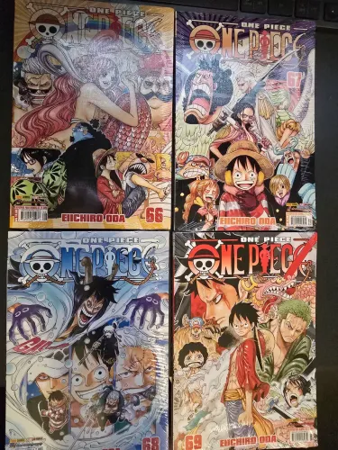 One Piece Manga - 66, 67, 68 e 69 - Lacrados