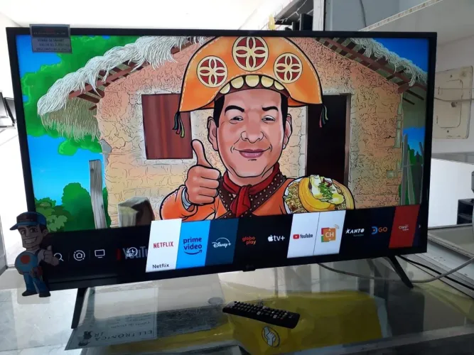 Vendo TV Full HD 43 Smart LG completa